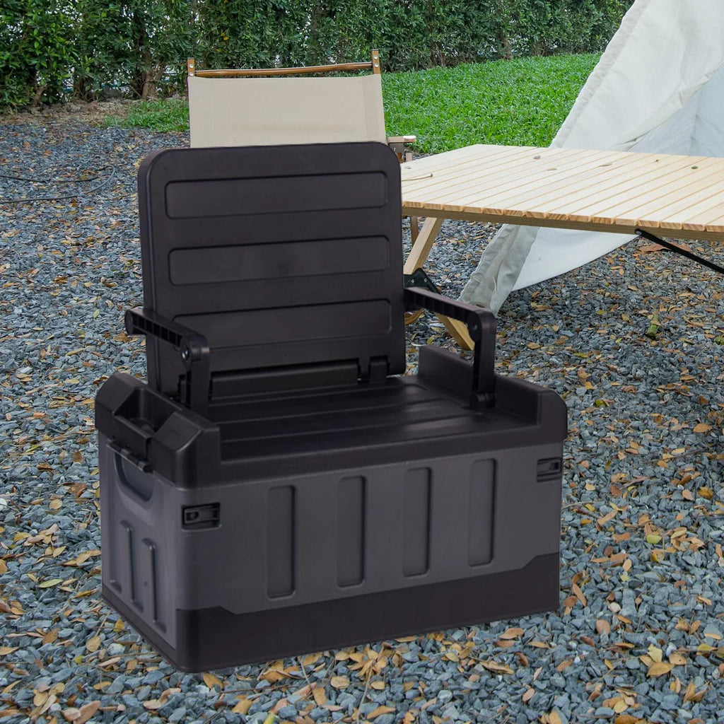 Car Trunk Organizer Portable Car Boot Sizetorage Organiser for Cars SizeUV Cooking Black