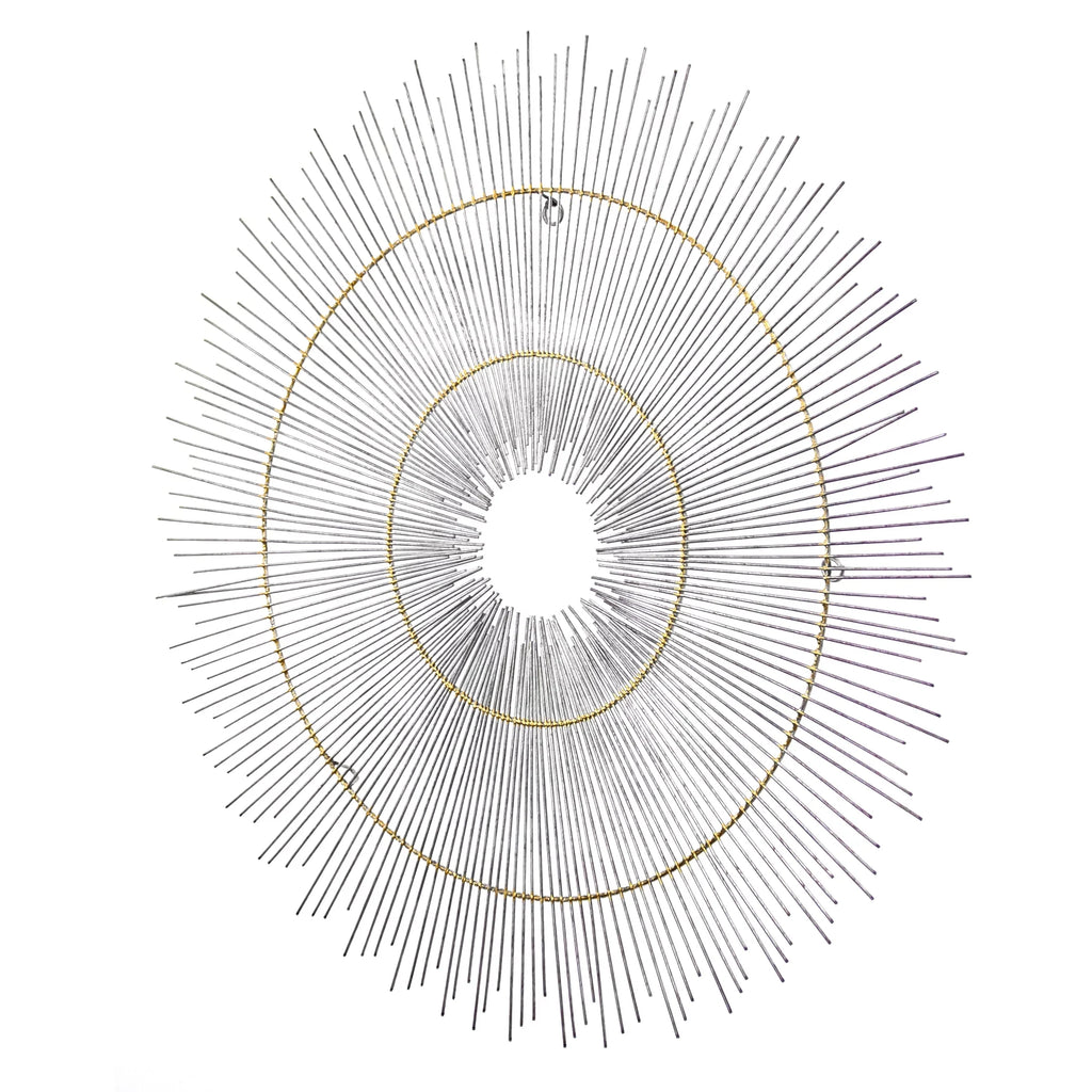 American Art Decor Metal Sizetarburst Sizeunburst Wall Decor Sizeculpture by B.J. Keith (36")