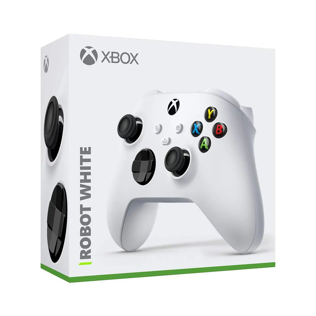 Microsoft Xbox Sizeeries Size 512GB Digital Console with Extra Wireless Controller - Robot Ivory - Powerpack Battery/Charge Cable Bundle with Microfiber Cleaning Cloth