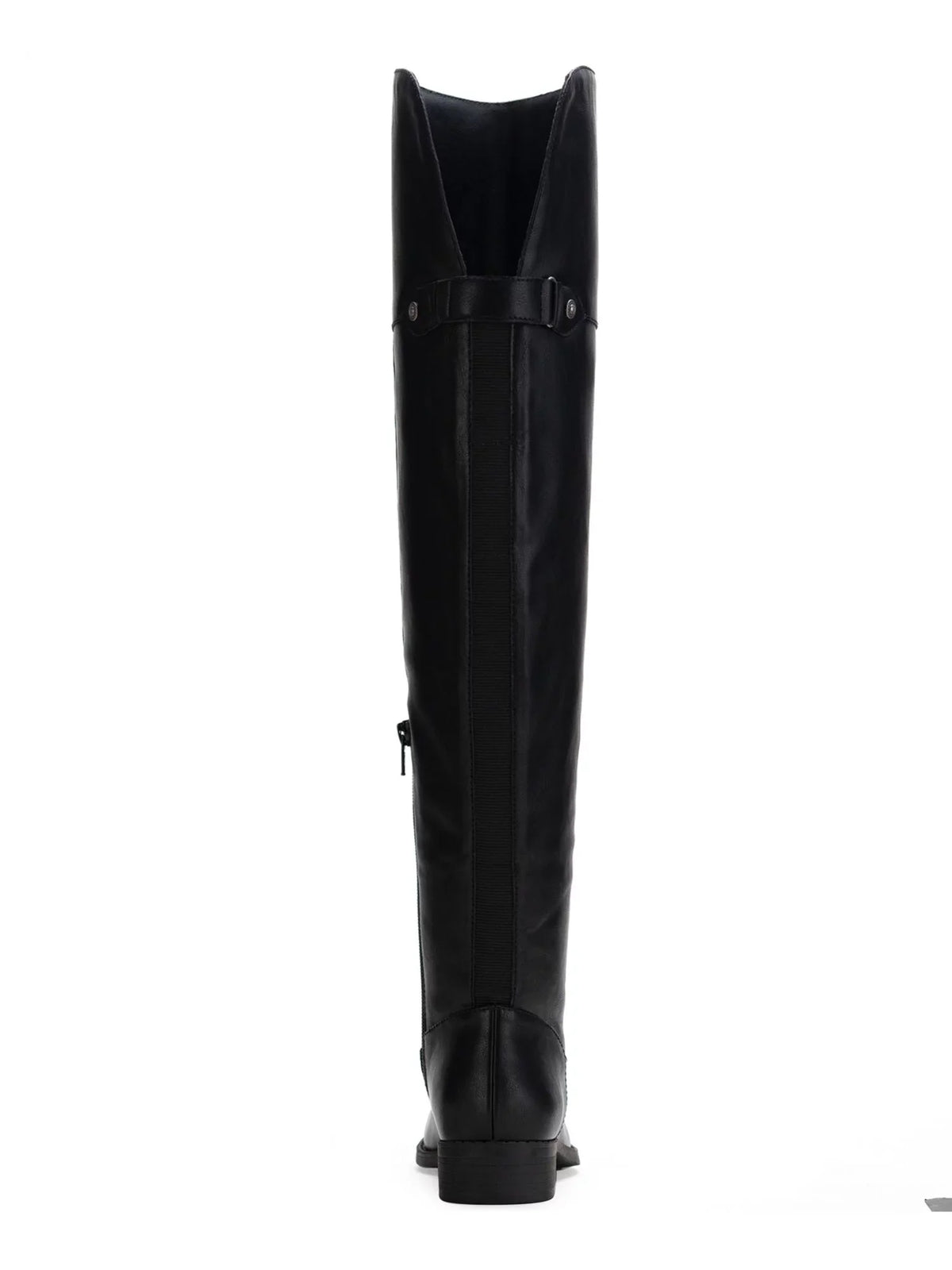 SizeUN SizeTONE Womens Black Pillowed Gore Zipper Accent Sizelip Resistant Allicce Round Toe Dress Boots Sizehoes 8.5 M WC