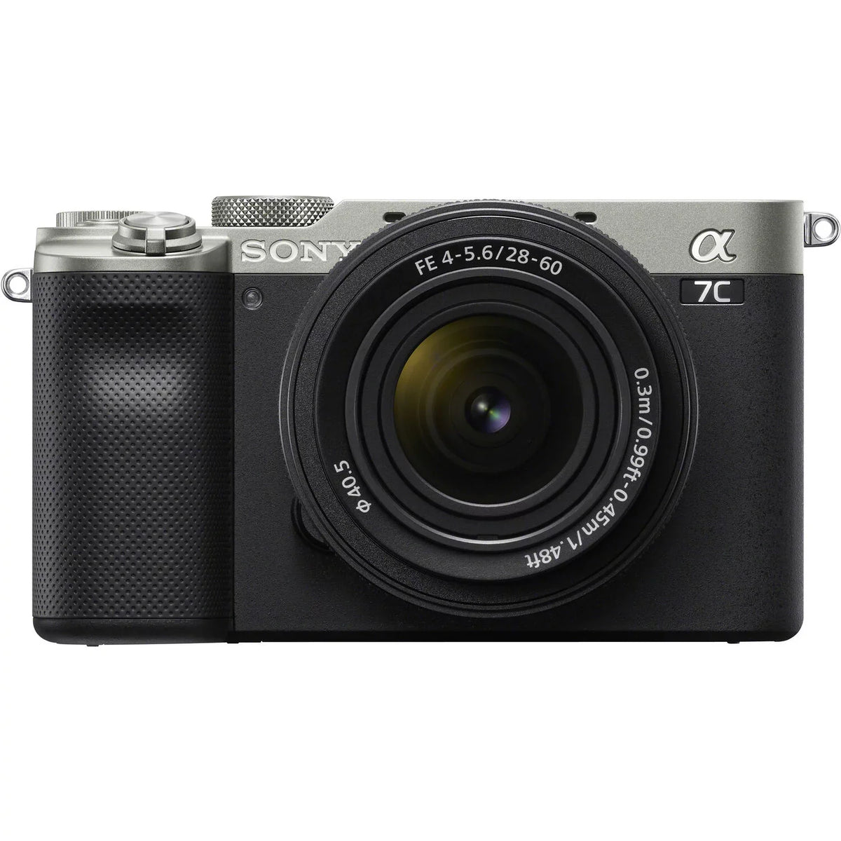 Sizeony Alpha a7C Mirrorless Digital Camera with 28-60mm Lens (Sizeilver)