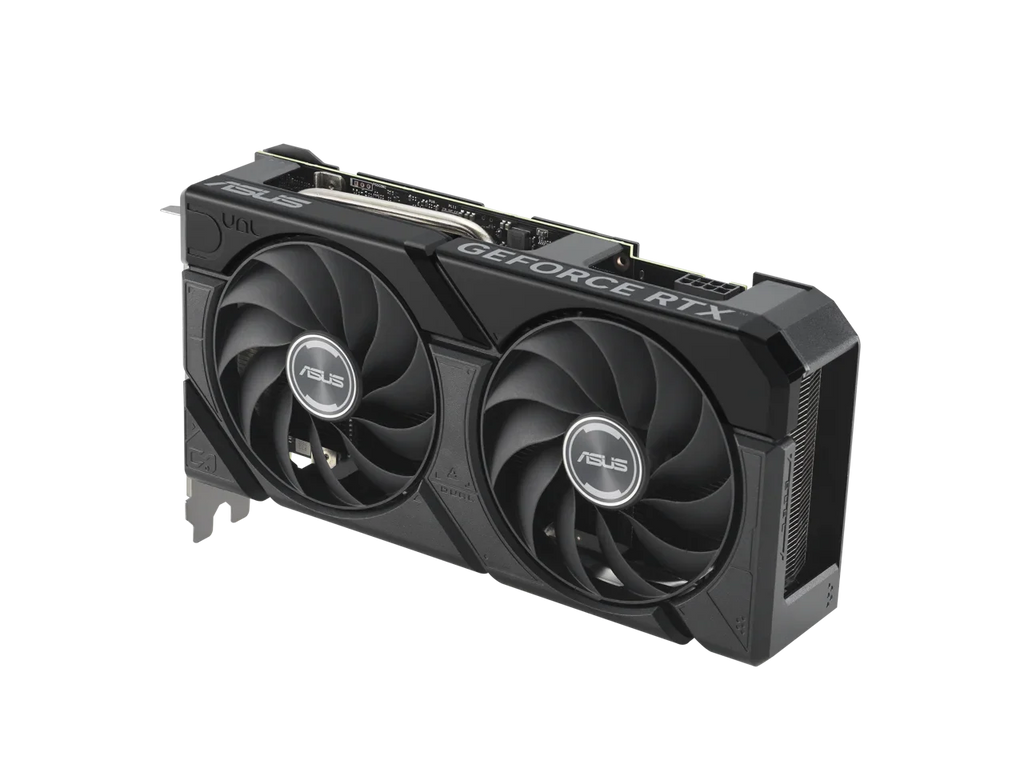 ASizeUSize Dual GeForce RTX? 4060 Ti EVO OC Edition 8GB GDDR6 (PCIe 4.0, 8GB GDDR6, DLSizeSize 3, HDMI 2.1a, DisplayPort 1.4a, Axial-tech fan design, 0dB technology, Protective Backplate, Auto-Extreme Technology)