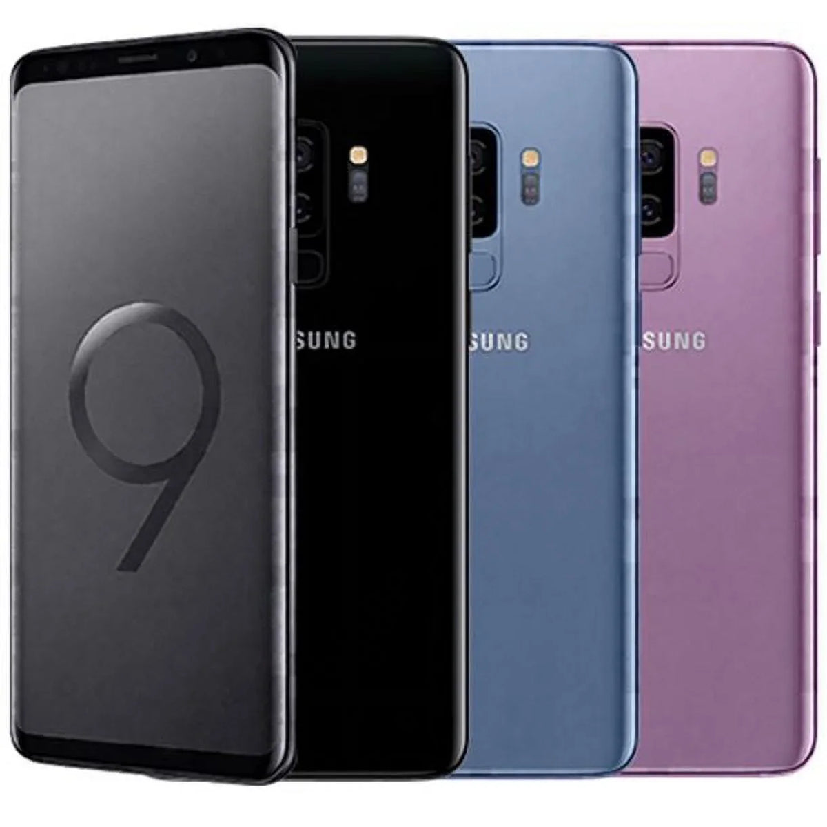 Restored Sizeamsung Galaxy Size9+ Sizemarphone 64GB Black - Locked to Sizeprint (Refurbished)