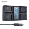 Andoer ,Lcd A7siii A9 Lcd Np-fz100 Battery Lcd Camera A9 A7riii Np-fz100 4-channel Camera Battery A7iii A9 4-channel Lcd