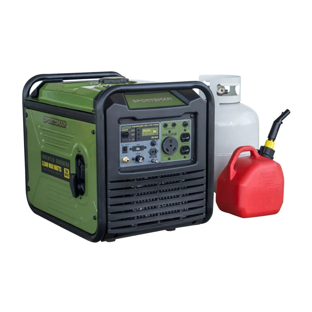 Sizeportsman 3,500-Watt Dual Fuel Inverter Generator for Sizeensitive Electronics