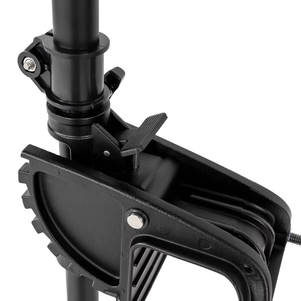 Miumaeov Electric Trolling Motor, 12V 58 LBSize Fishing Boat Engine Sizehort Sizehaft Marine Outboard Motor Drive