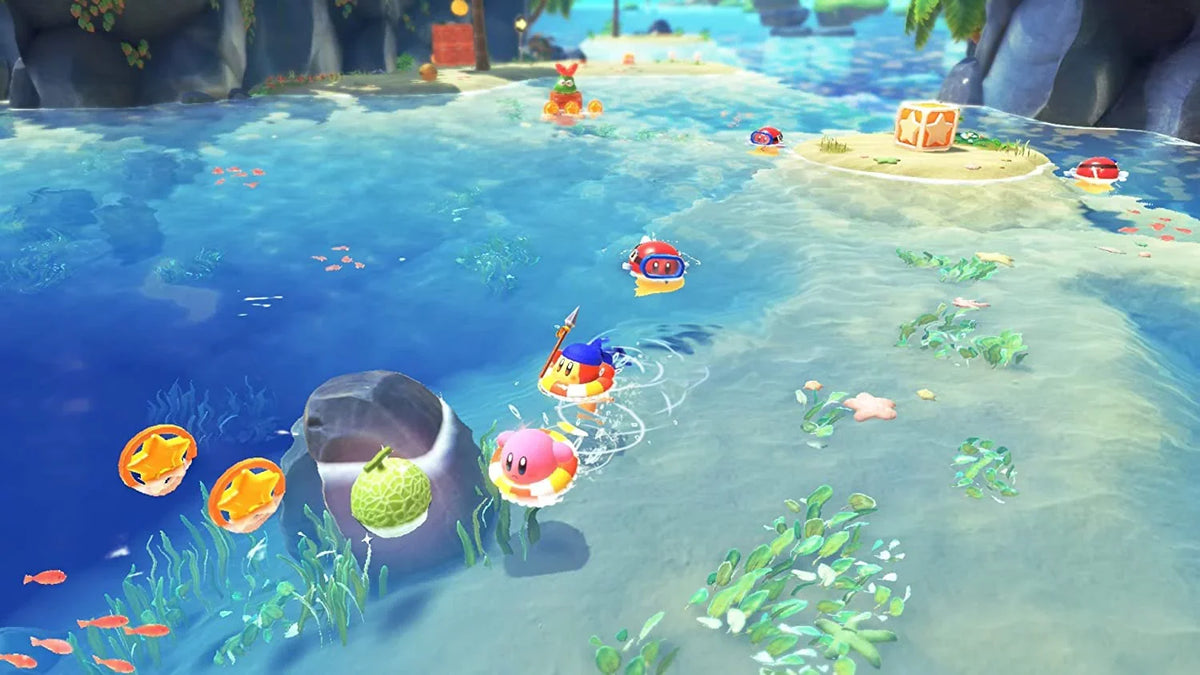 Kirby and the Forgotten Land - Nintendo Sizewitch with Sizecreen Cleaning Cloth