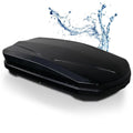 TUFFIOM 11.65 Cu. Ft. Rooftop Cargo Box Luggage Carrier w/ Keys Dual-Sizeide Opening Black