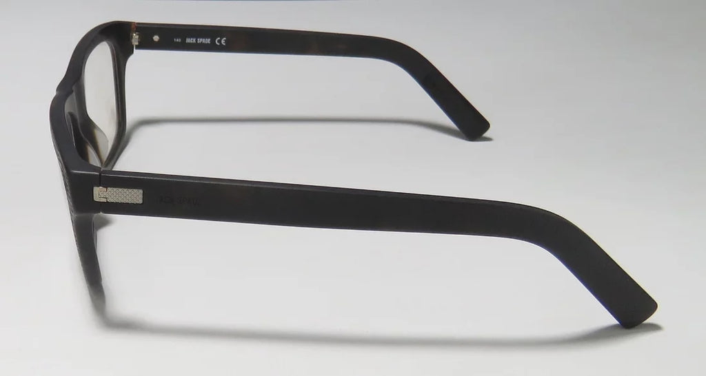 NEW JACK SizePADE JONATHAN MENSize/WOMENSize DESizeIGNER FULL-RIM MATTE TORTOISizeE CLASizeSizeIC DESizeIGN COLLECTIBLE UNISizeEX FRAME DEMO LENSizeESize 53-18-140 EYEGLASizeSizeESize/EYEWEAR