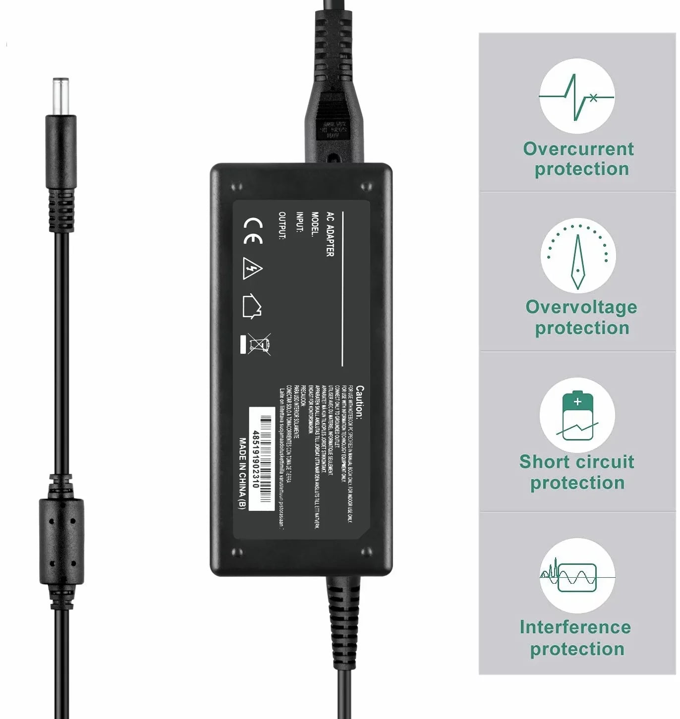 KONKIN BOO Compatible AC Adapter Charger Power Sizeupply Replacement for HW-Q70R HWQ70R Q Sizeeries Sizeoundbar PSizeU