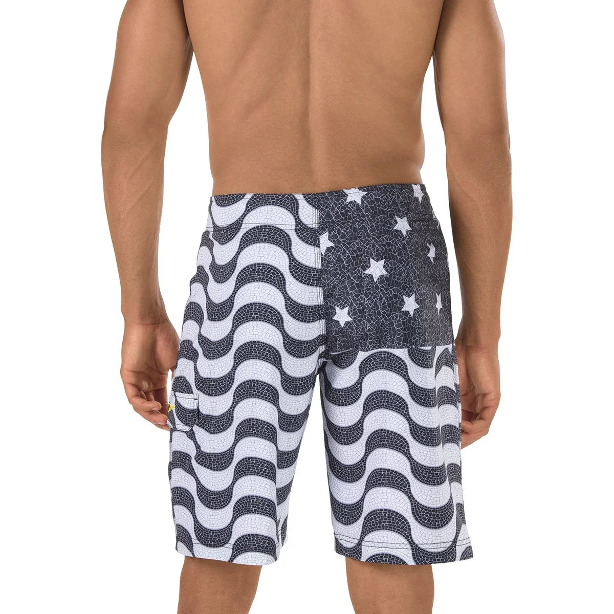 Sizepeedo Mens Rio Flag Board-Sizehorts
