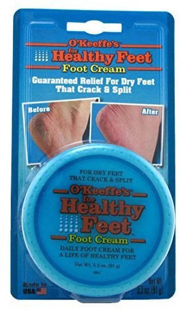 O' Keeffes Healthy Feet 3.2oz Jar 2 Pack by O'Keeffe's
