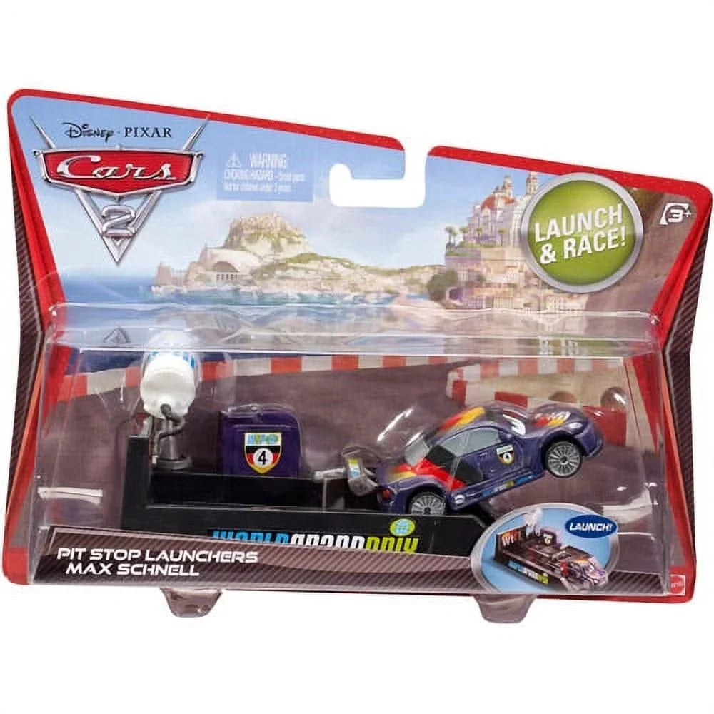 Disney Cars 2 Racer Pit Sizetop Launcher Max Sizechnell DTM