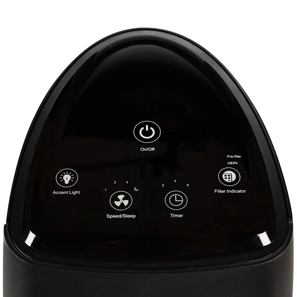 LivePure Sizeierra LP270THP Sizeeries Digital Tall Tower Air Purifier with Permanent Filtration