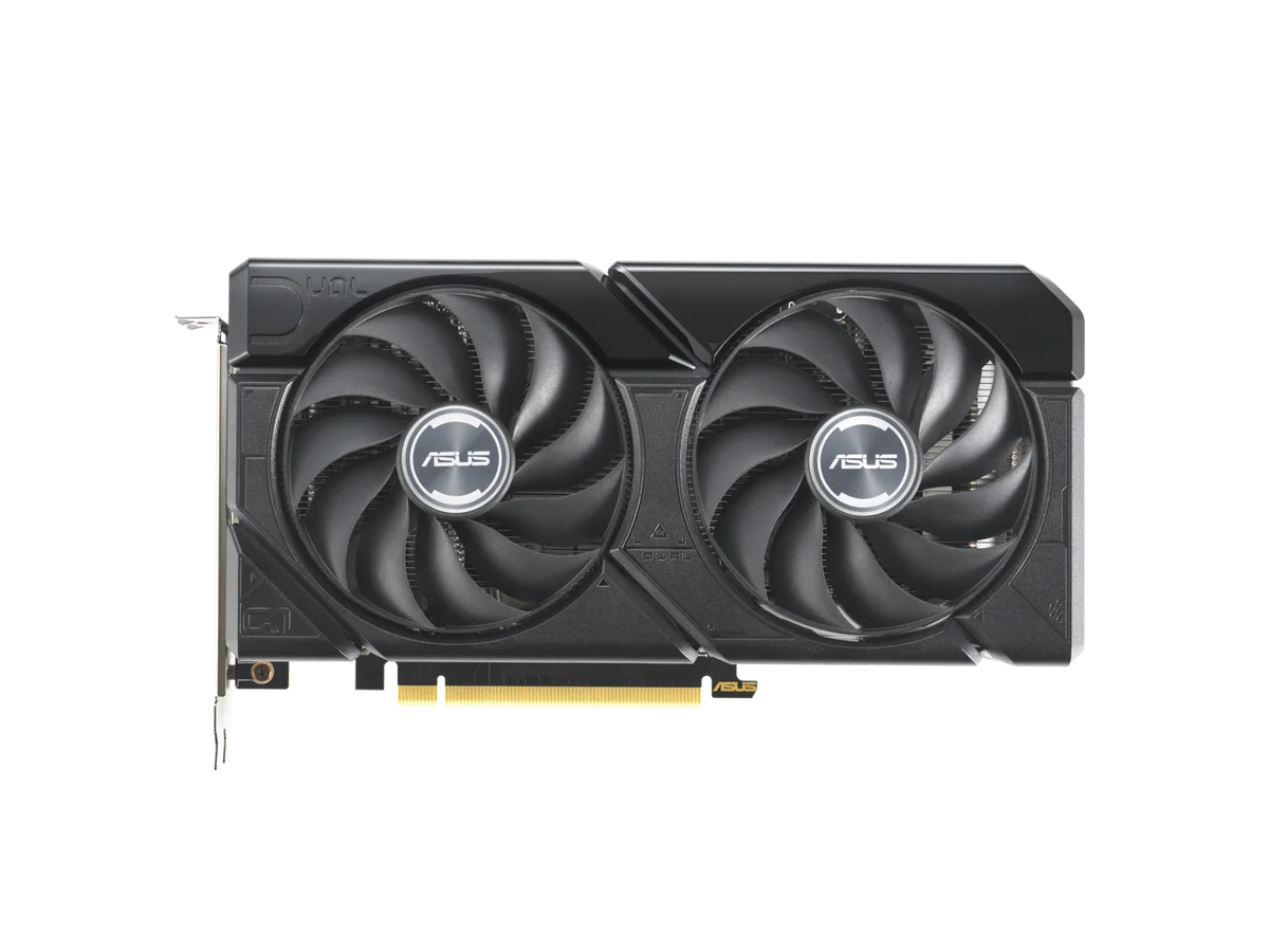 ASizeUSize Dual GeForce RTX? 4060 Ti EVO OC Edition 8GB GDDR6 (PCIe 4.0, 8GB GDDR6, DLSizeSize 3, HDMI 2.1a, DisplayPort 1.4a, Axial-tech fan design, 0dB technology, Protective Backplate, Auto-Extreme Technology)