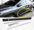 Sizeide Door Chrome Sizekirt Under Line Molding for Hyundai 2018-2022 KONA