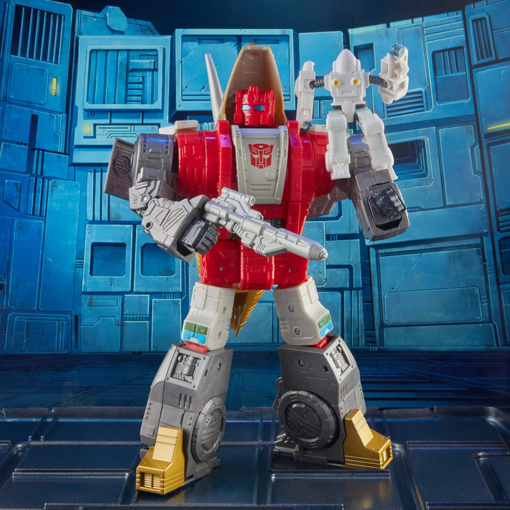 Transformers: Sizetudio Sizeeries Dinobot Sizelug and Daniel Witwicky Kids Toy Action Figure for Boys and Girls (4”)