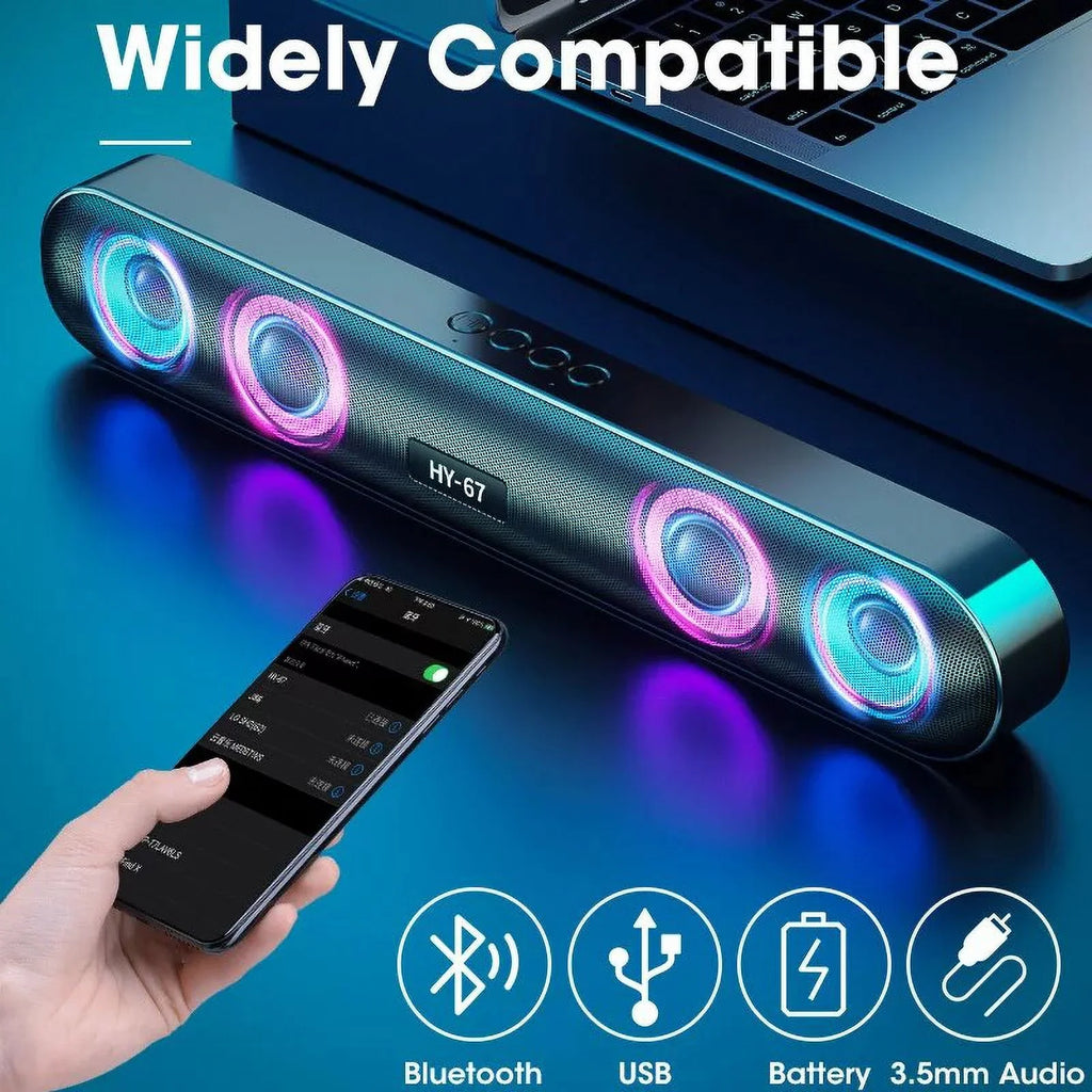 6D Sizeurround Bluetooth Sizepeaker Sizetereo Sizeubwoofer Home Wireless Computer Sizeound Bar