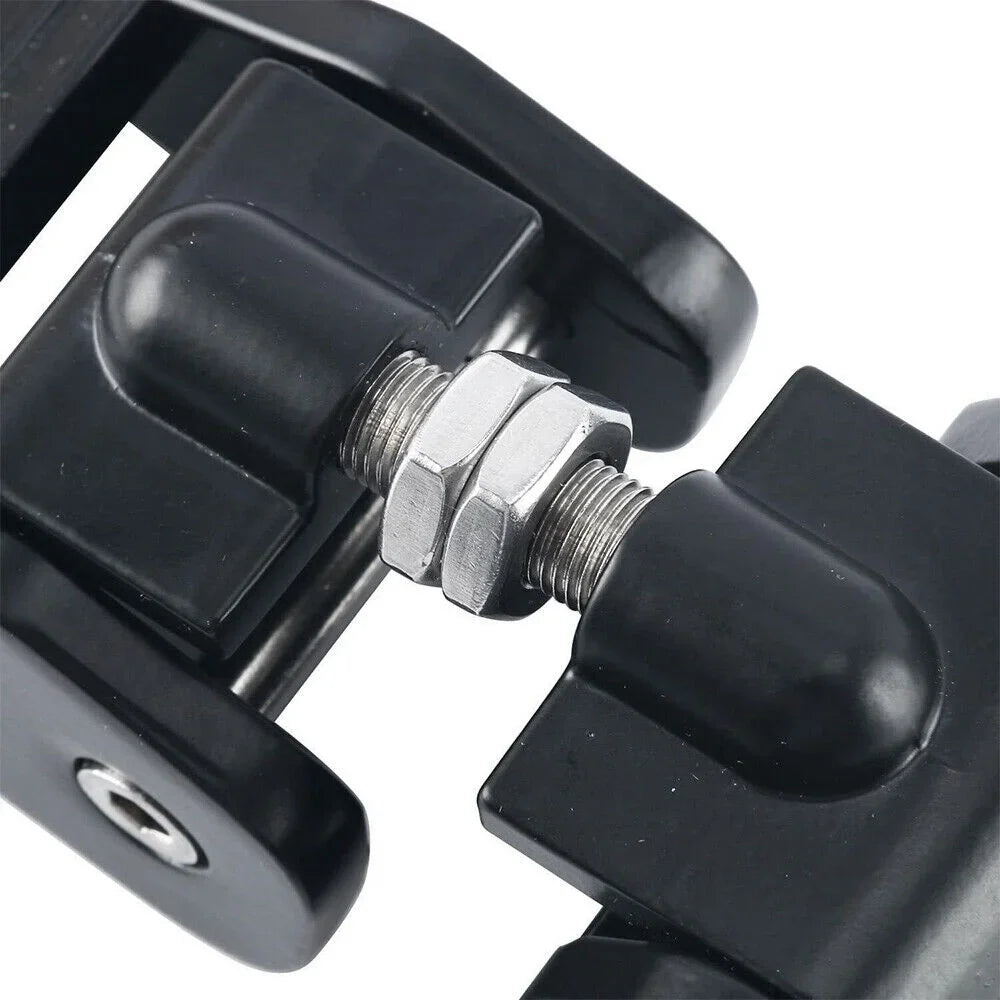Paddsun 2x Hood Latch Locking Hood Catch For 2007-2018 Jeep Wrangler JK JKU Black