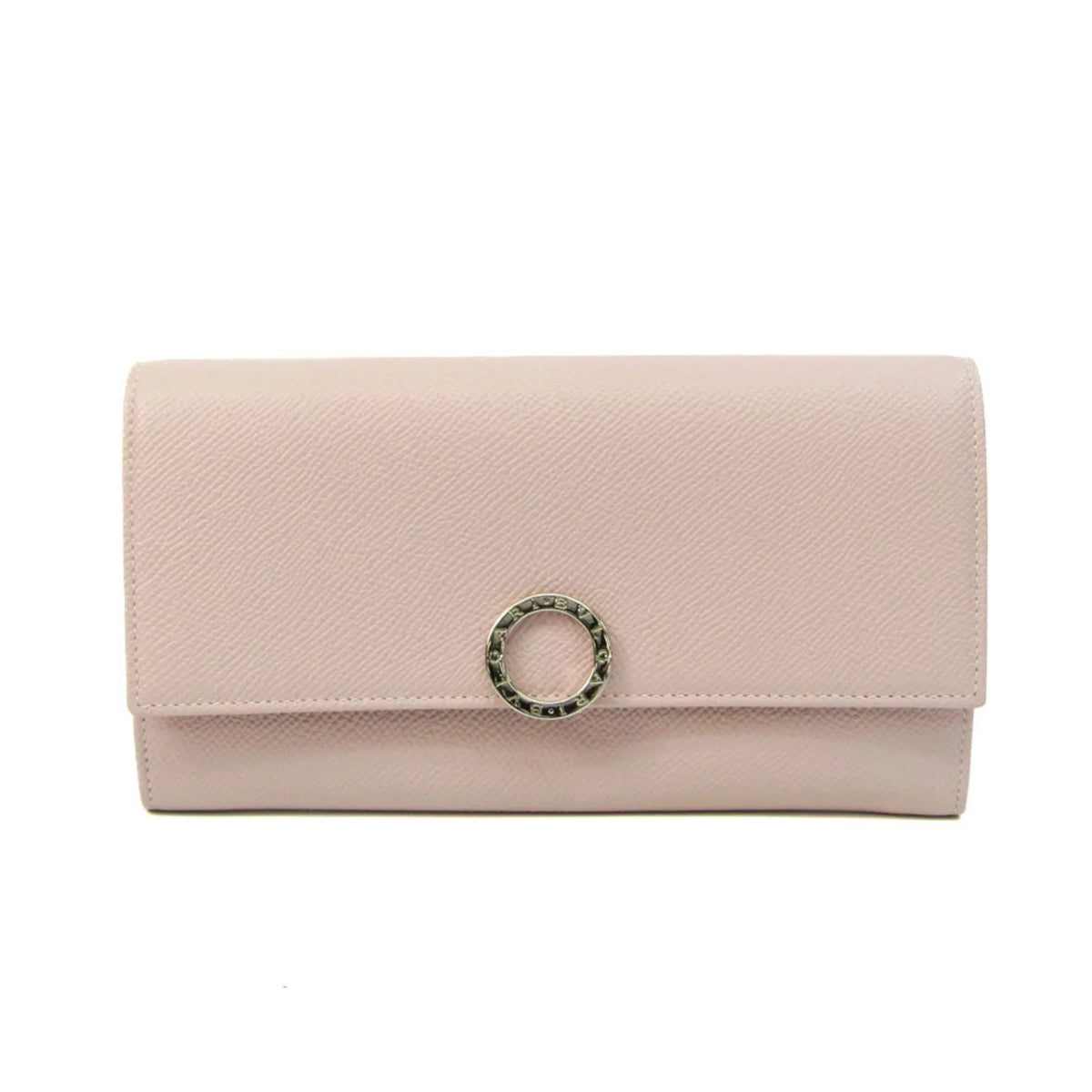 Pre-Owned Bvlgari Bvlgari Bvlgari 30415 Women's Leather Long Wallet (bi-fold) Pink (Good)