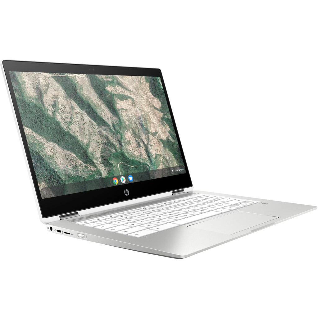 HP Chromebook x360 14b-ca0645cl 14" Touch 4GB 64GB X21.1GHz,Ceramic Ivory (Used)
