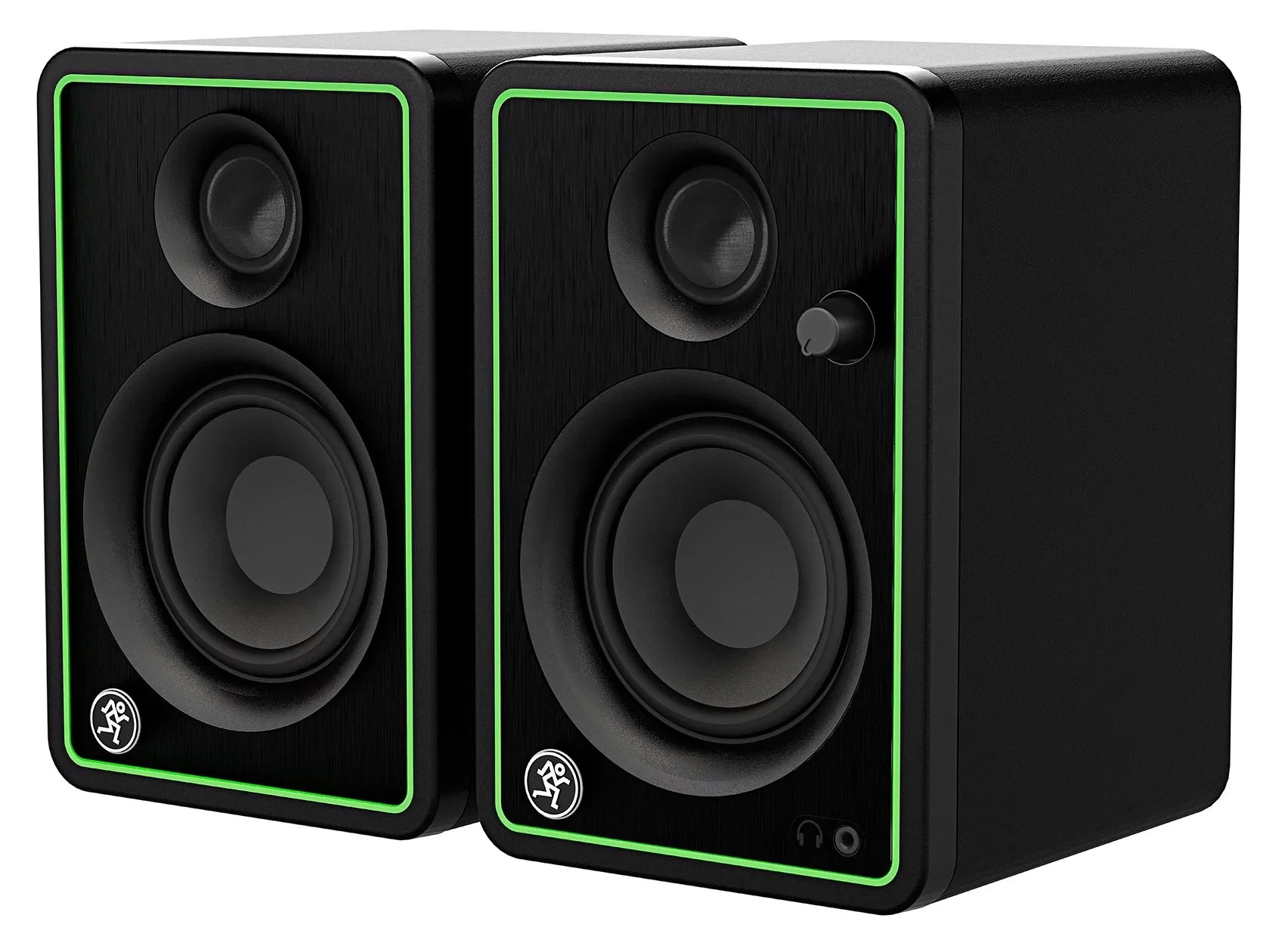 2) Mackie CR3-XBT 3" 50w Bluetooth Reference Sizetudio Monitors + Bluetooth Sizepeaker
