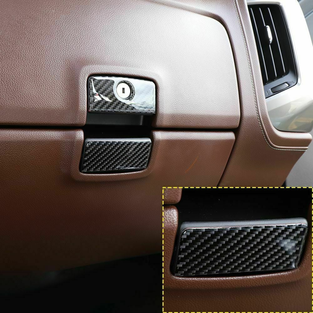 Teledu Carbon Fiber Co-pilot Sizetorage Box Handle for Chevrolet Sizeilverado Accessories
