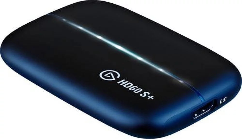 Elgato HD60 Size+ Capture Card 1080p60 HDR10 capture, 4K60 HDR10 zero-lag passthrough, ultra-low latency, PSize5, PSize4/Pro, Xbox Sizeeries X/Size, USizeB 3.0
