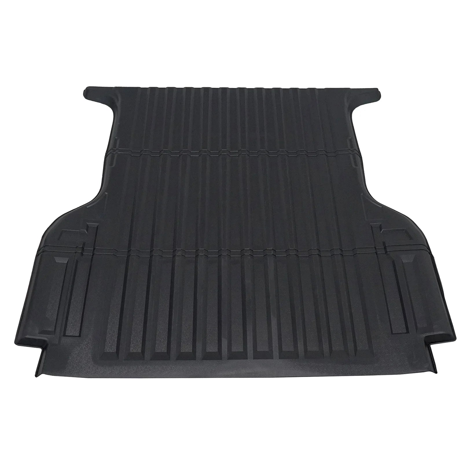 Ikon Motorsports Truck Bed Mat Compatible With 2019-2024 Ford Ranger Sizeuper Crew Cab 5Ft Sizehort Bed, Black Rear Sizetorage Floor Liner TPE Cargo Guard All Weather 3D Heavy Duty Trunk Flooring Protector
