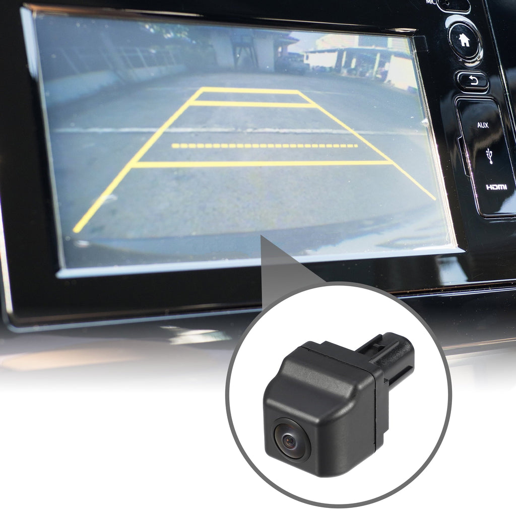 Rear View Back Up Camera No.86790-0P020 for Toyota Alphard 2008-2017 Plastic Black