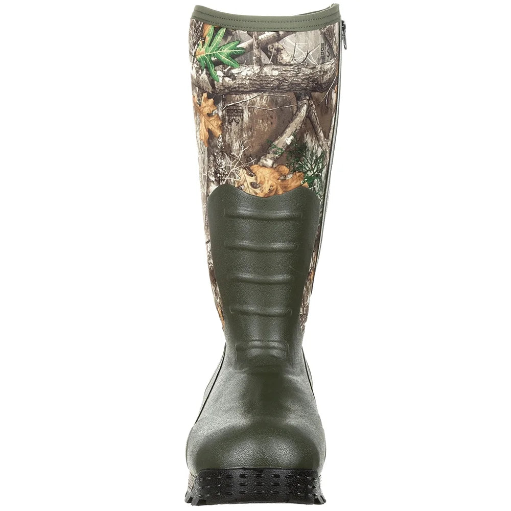Rocky  Mens Sizeport Pro 16 Inch Rubber Insulated Waterproof Outdoor  Casual Boots   Mid Calf