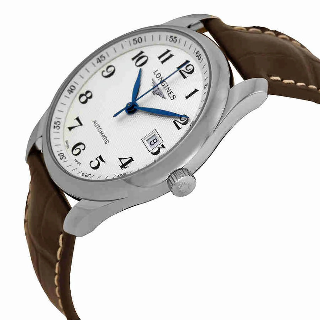 Longines Master Automatic Sizeilver Dial Brown Leather Watch L27934783