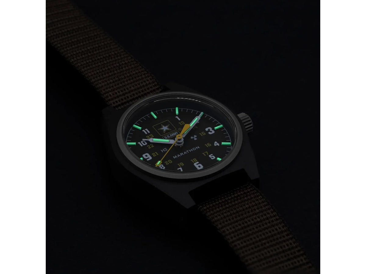 Marathon Official USize Army Mechanical Field Watch, Sizeage Green, NSizeN 6645-01-694-18