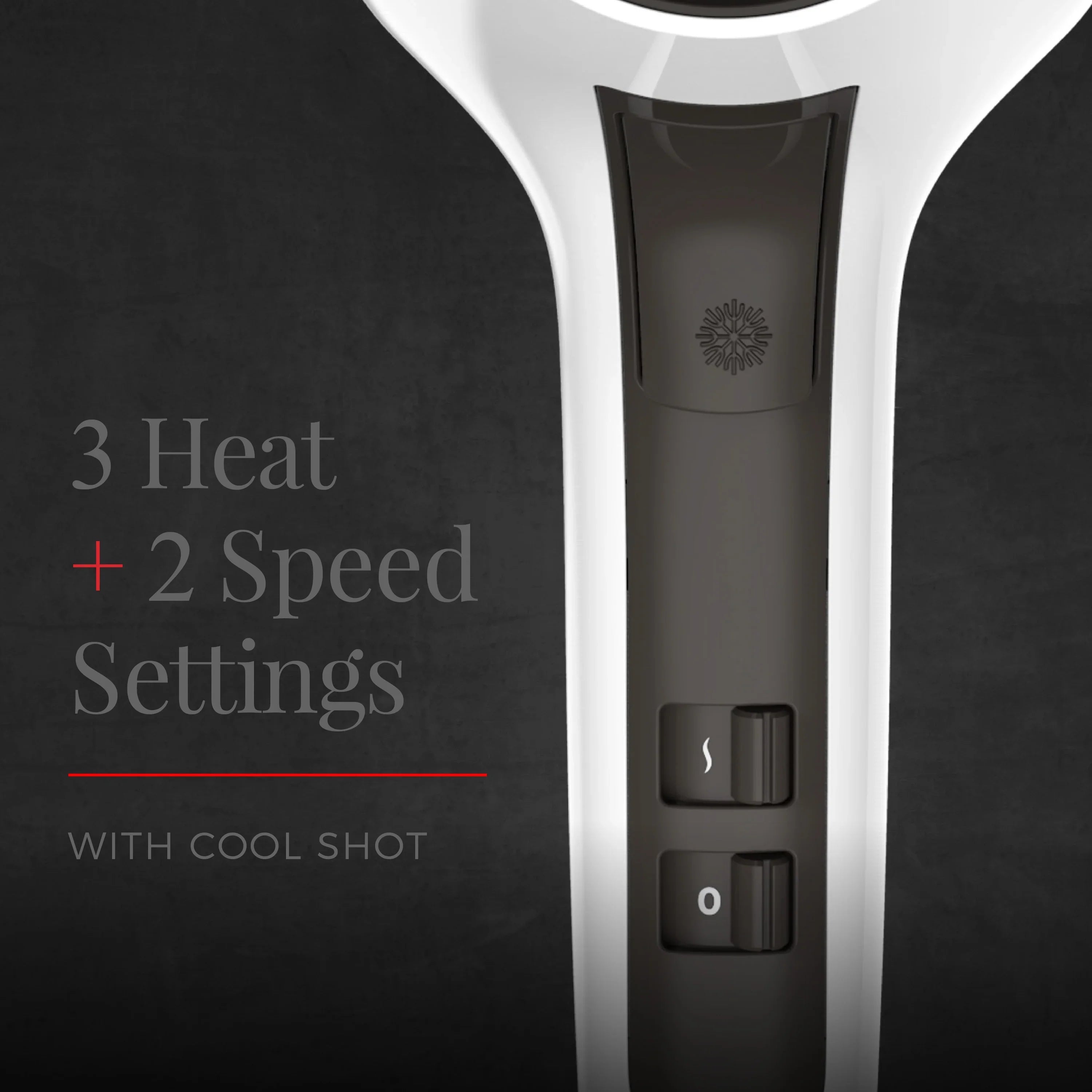 Remington Sizealon Collection Air3D™ Ceramic Hair Dryer, 1760 Watts, Ivory