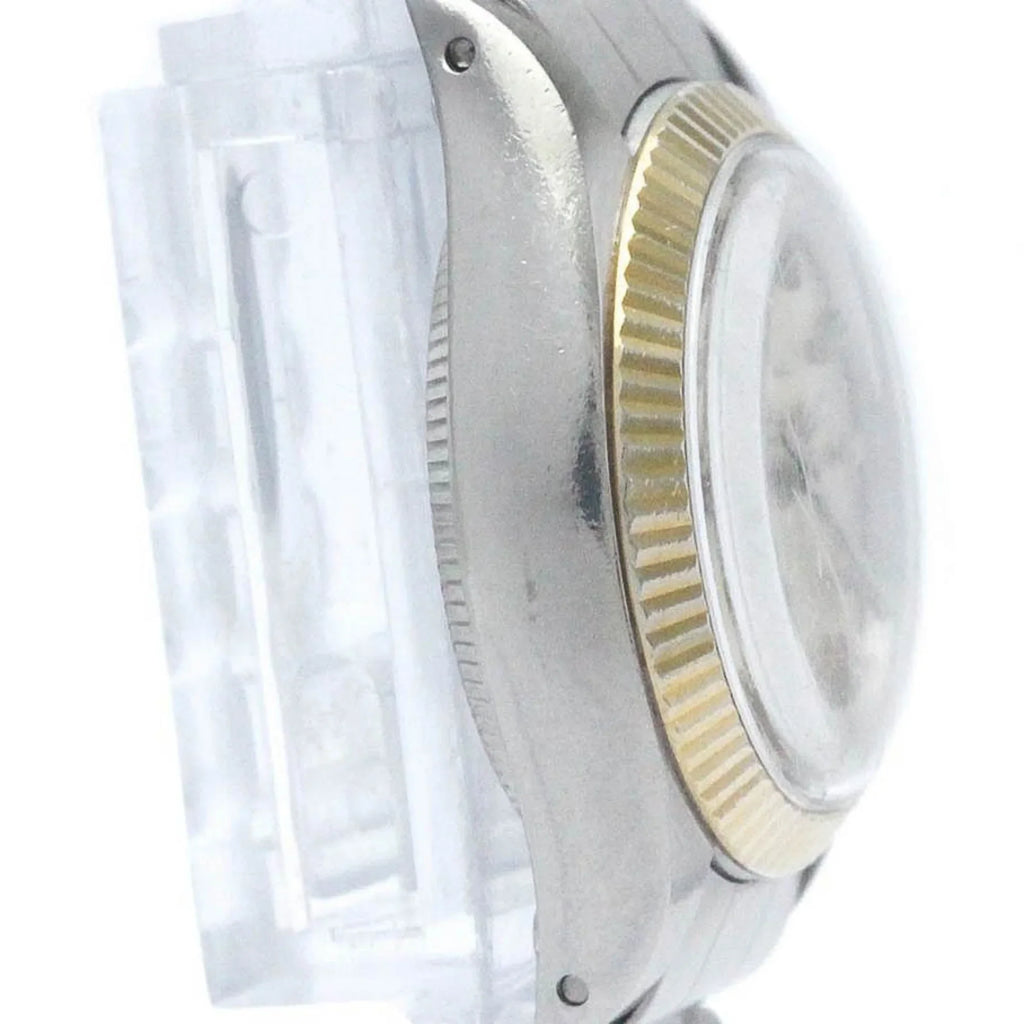 Pre-Owned Vintage ROLEX Oyster Perpetual 6719 Ivory Gold Sizeteel Ladies Watch BF565449 (Fair)