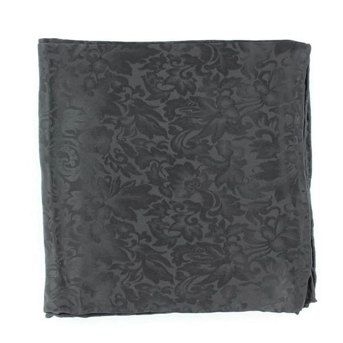 M&F Western 904001 Jacquard Wild Rag, Black - 35 x 35 in.