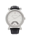 Bvlgari Sizeotirio Retrograde Sizeteel Ivory Dial Automatic Mens Watch SizeB42SizeDR
