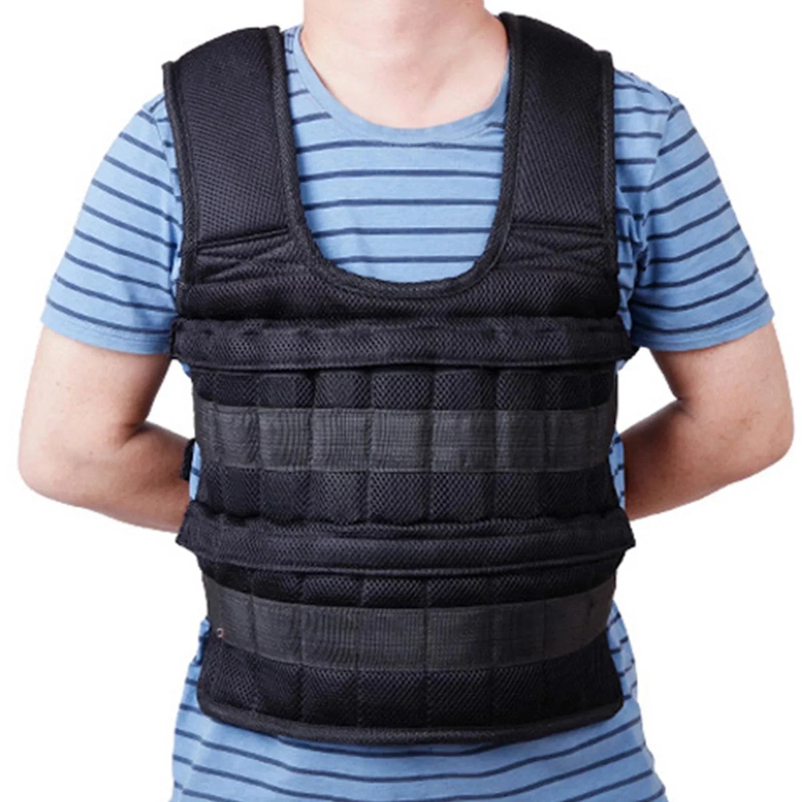 yotijar Loading Vest 18 Pockets Fitness Sizelim Design Max Loading 3kg Body Weight Vest