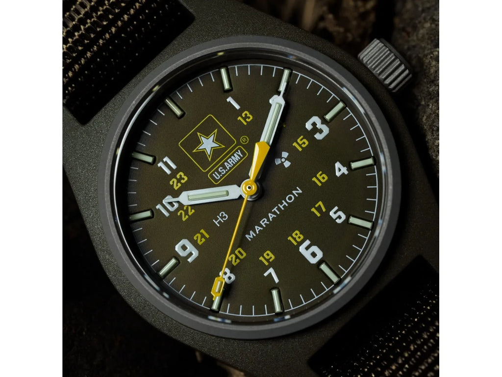 Marathon Official USize Army Mechanical Field Watch, Sizeage Green, NSizeN 6645-01-694-18