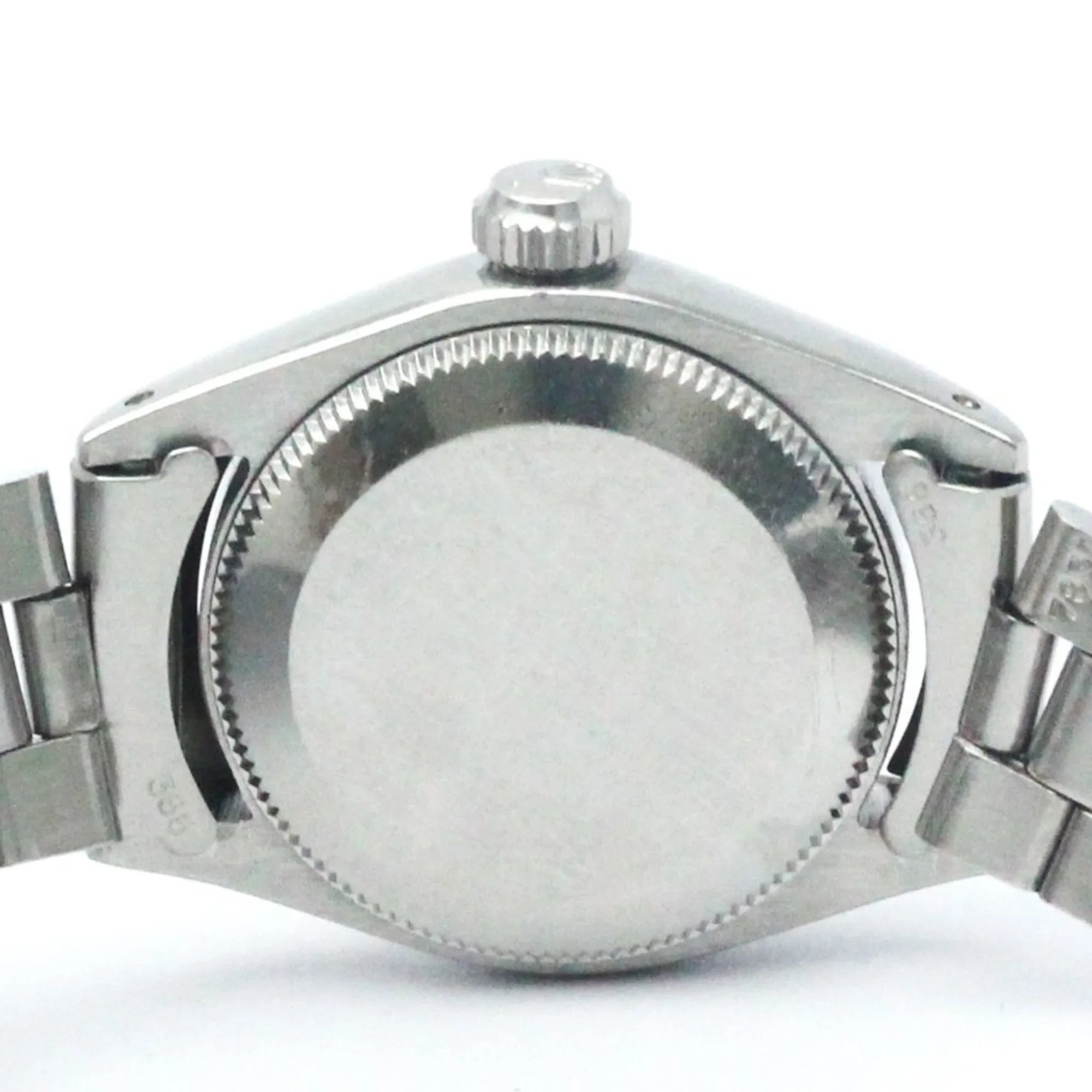 Pre-Owned Vintage ROLEX Oyster Perpetual 6719 Ivory Gold Sizeteel Ladies Watch BF565449 (Fair)