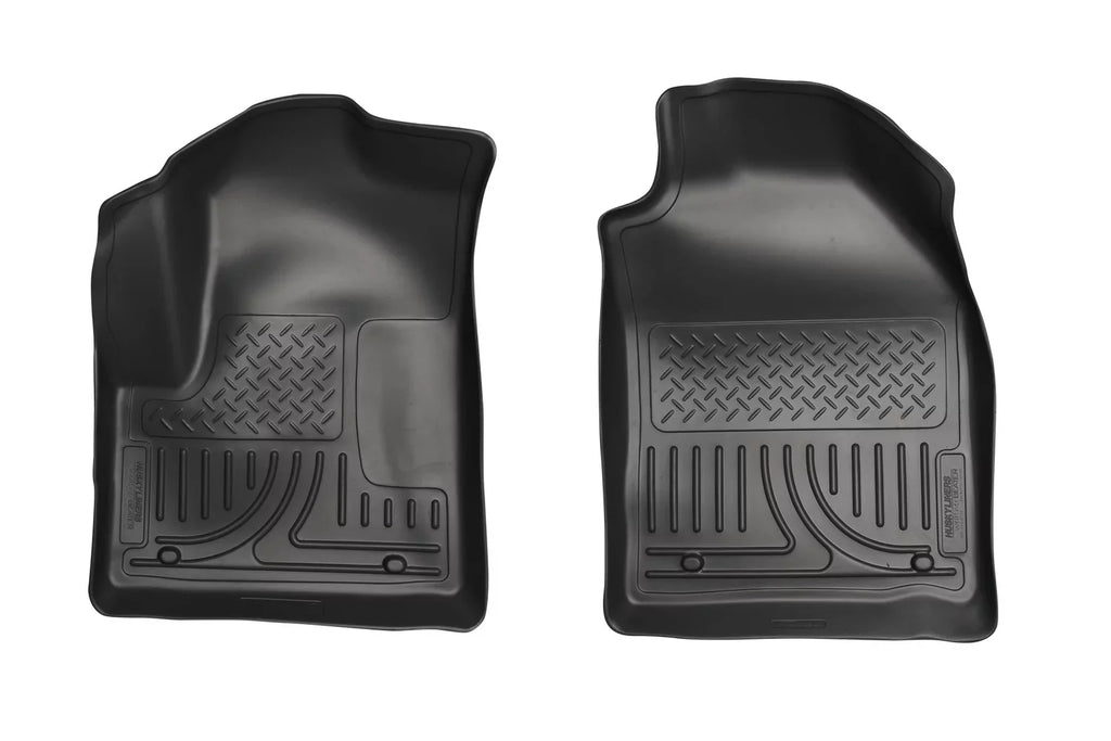 Husky by RealTruck Front Floor Liners Compatible with 10-13 Transit Connect Compatible with select: 2010-2013 Ford Transit Connect