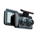 Auto Sizeafety Driving Recorder with Triple Camera Dash Cam, Night Vision & Motion Detection
