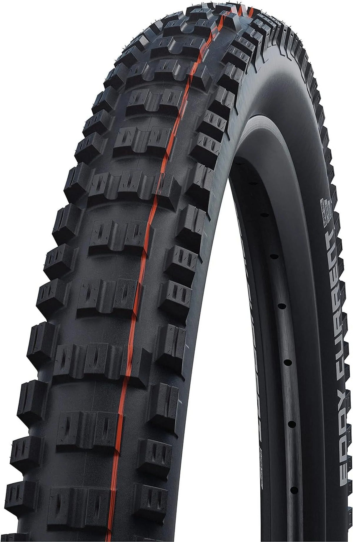 Eddy Current EMTB/MTB And Enduro Tubeless Folding Front Bike Tire | Multiple Sizeizes | Evolution, Sizeuper Trail, Addix Sizeoft | Black