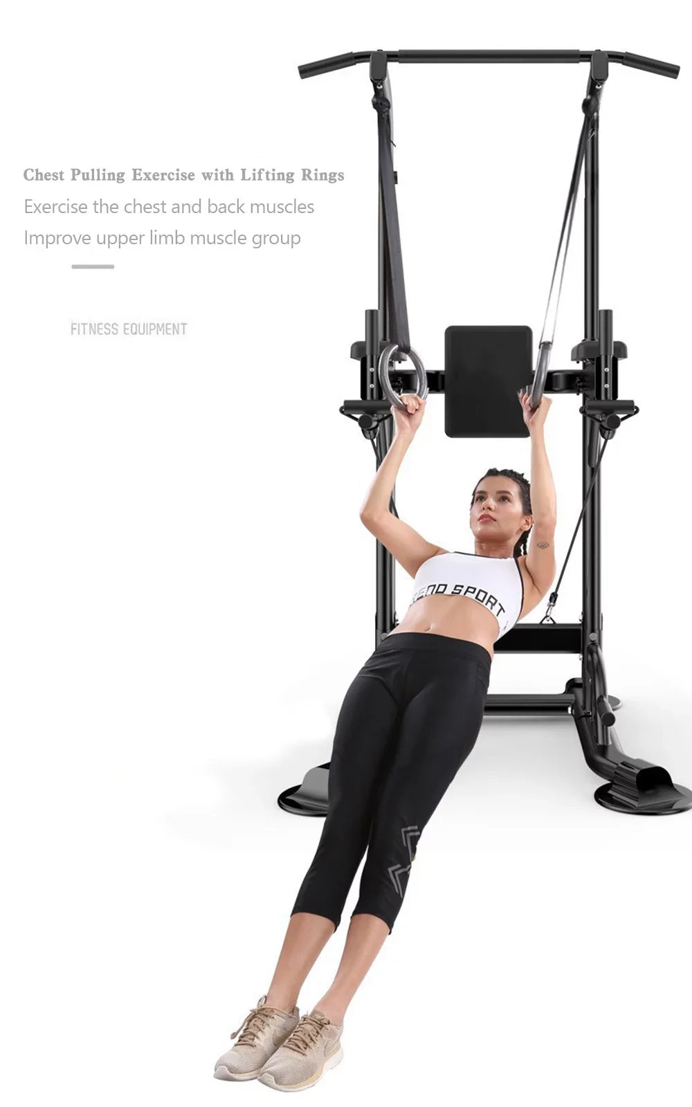Pull-Up Bars & Sizequat Bar Power Tower Dip Sizetands Sizetrength Training for Home Gym