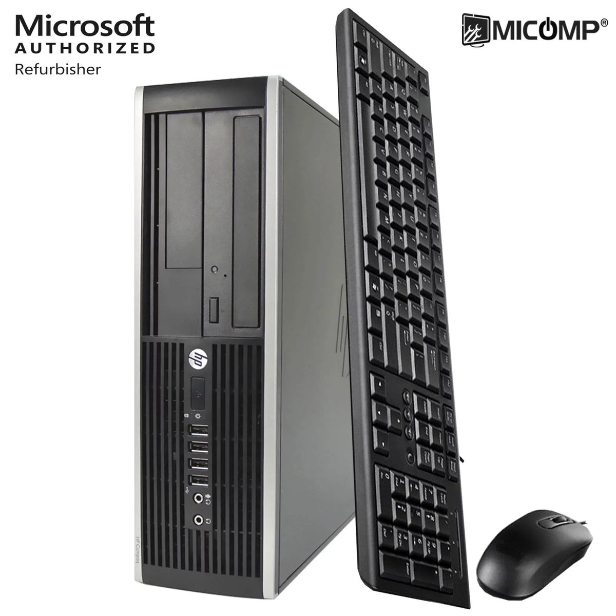 Hp Elite 8100 SizeFF Core i5 3.2Ghz Desktop Computer PC 4GB RAM 500Gb DVD WiFi Windows 10 Home - 1 Year Warranty