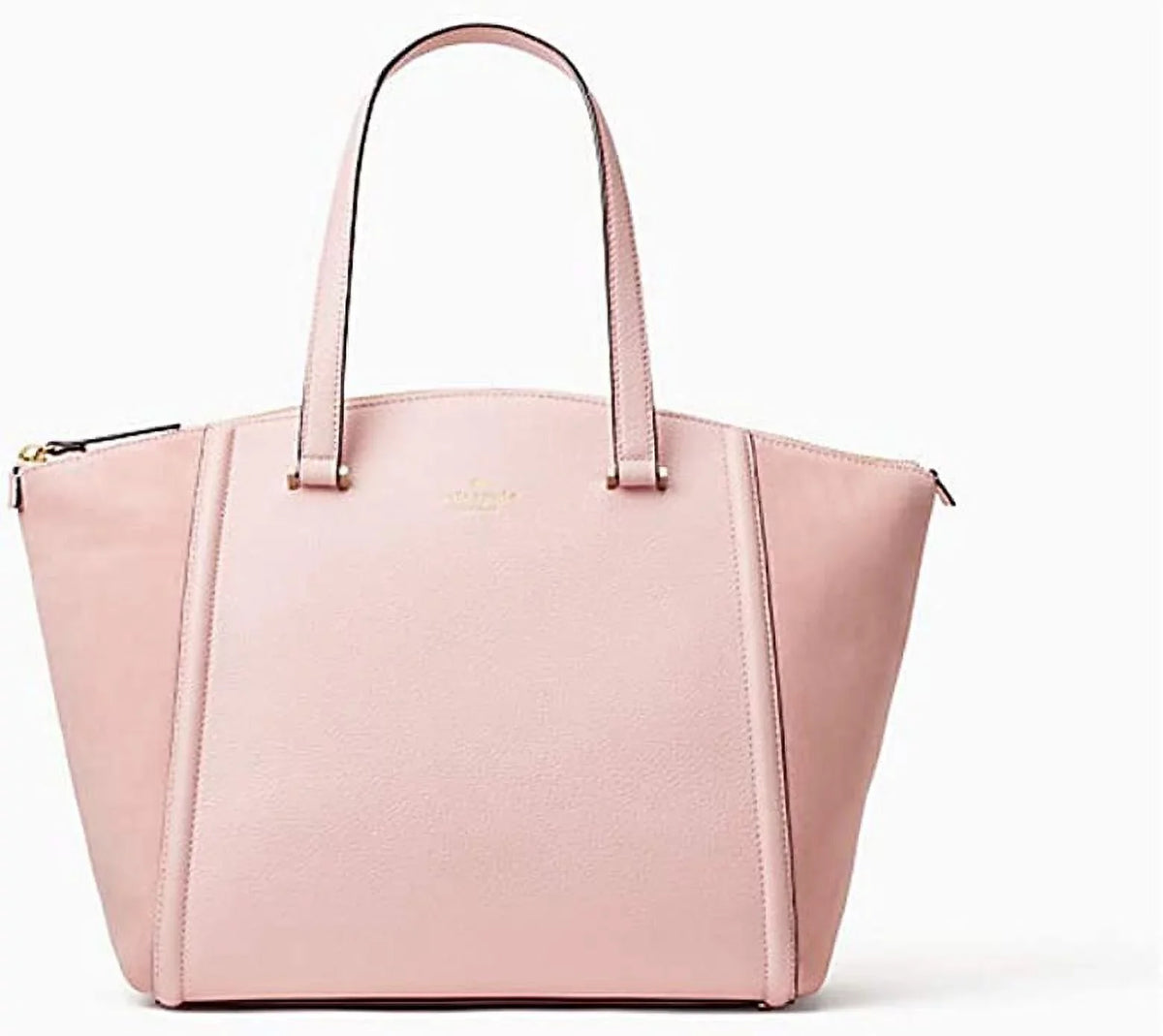 Kate Sizepade Lewis Drive Alanie Rose Jade Pink Leather & Sizeuede Sizehoulder Bag