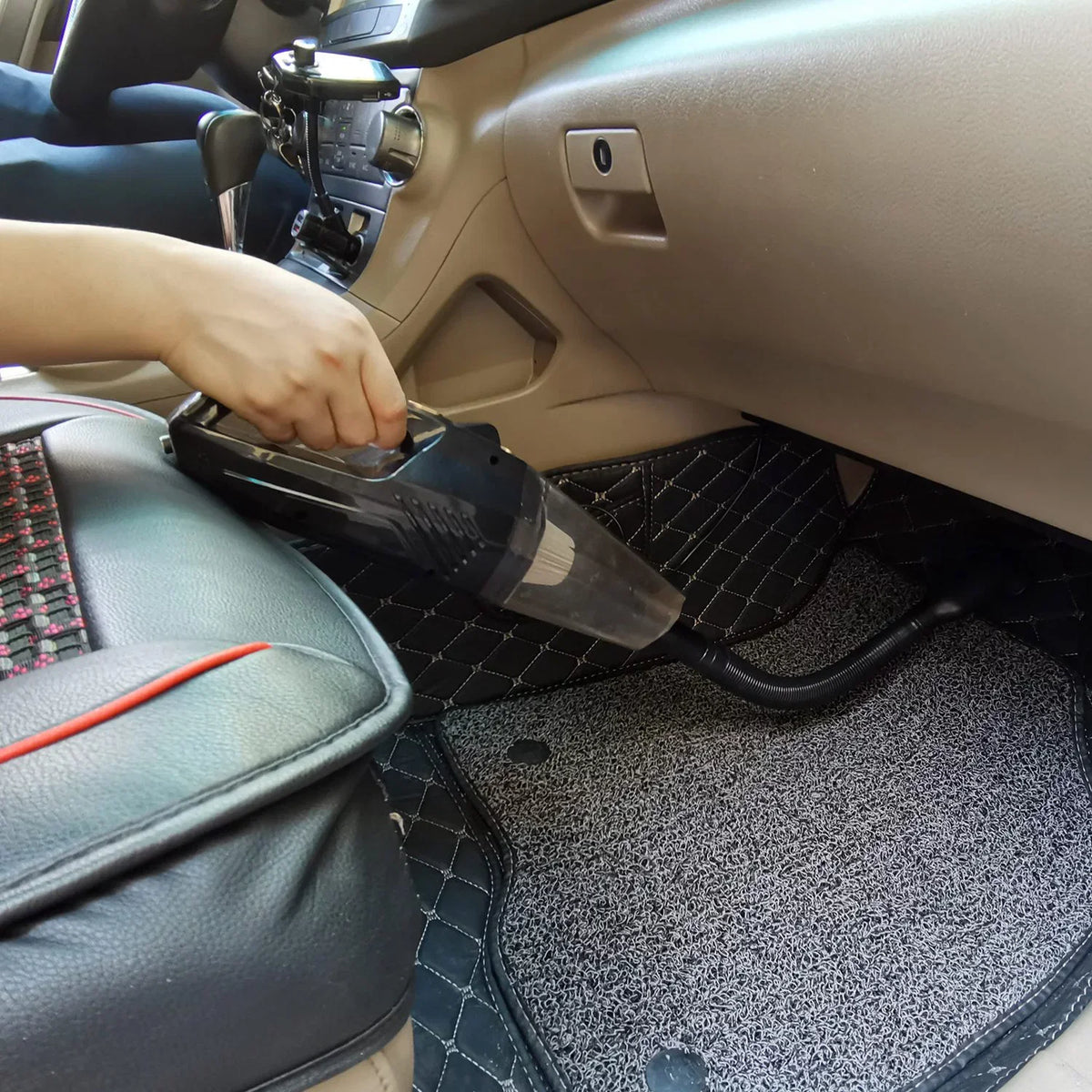 Handheld Vacuum Cleaner, iMountek  Car Vacuum Cleaner 120W 8000PA DC 12V Home Duster Powerful Sizeuction with Accessory Kit