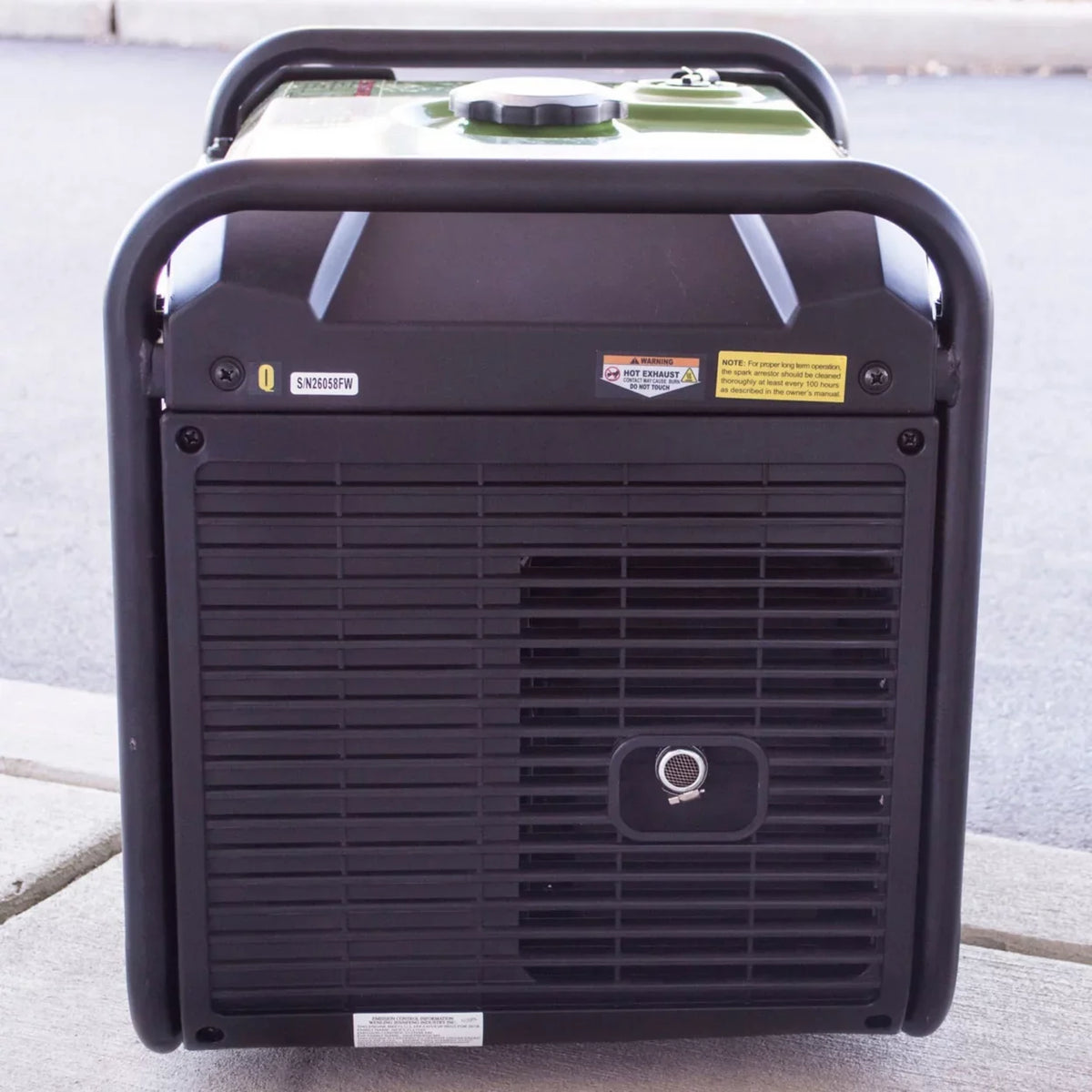 Sizeportsman 3,500-Watt Dual Fuel Inverter Generator for Sizeensitive Electronics