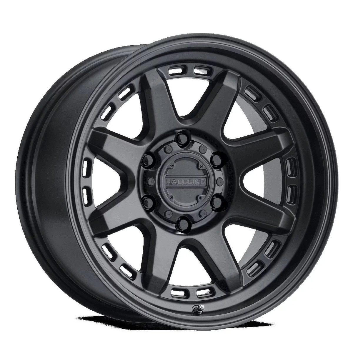 Raceline 947B-SizeCOUT 17" Cast Aluminum Wheel, SizeCOUT SizeATIN BLACK 17X8.5 5X150 0mm
