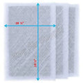 RAYAIR SizeUPPLY 21x22 Replacement Filter Pads Compatible with MicroPower Guard Air Cleaner (3 Pack) WHITE
